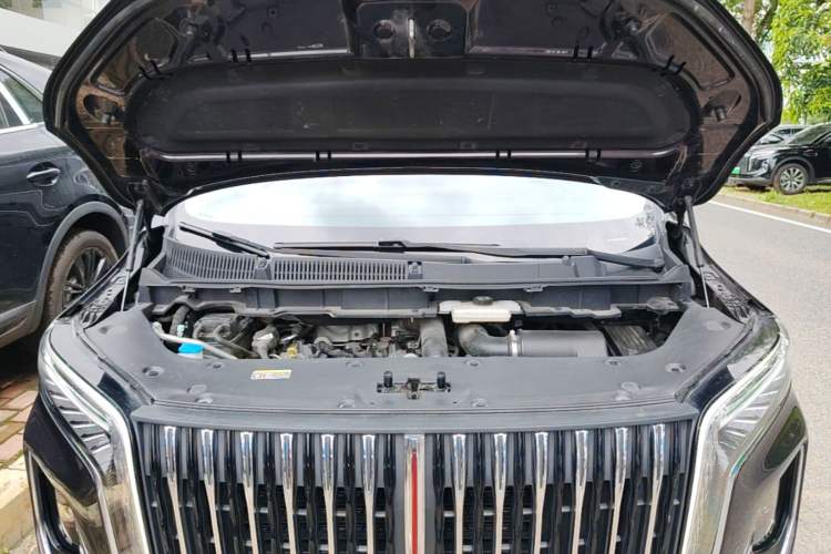 Used Hongqi HQ9 2023 2.0T Smart Connect Flagship Edition Engine Bay