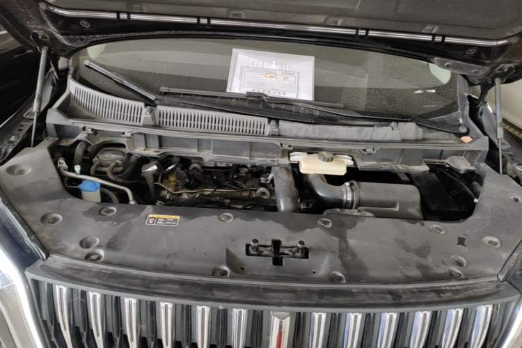 Used Hongqi HQ9 2023 2.0T Smart Connect Flagship Edition Engine Bay