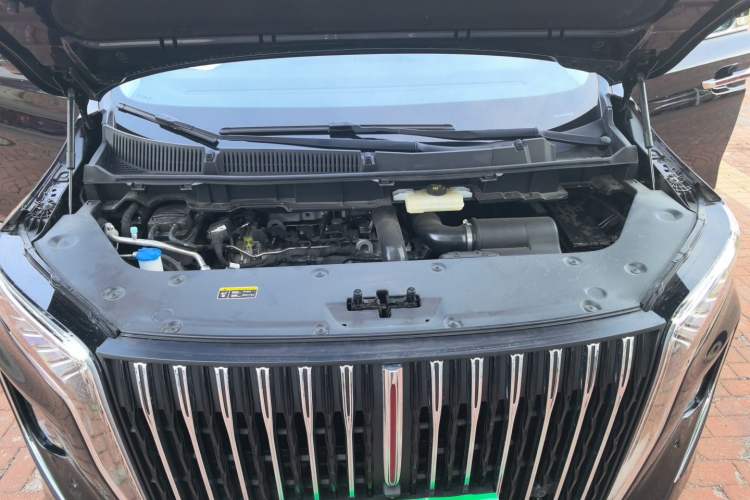 Used Hongqi HQ9 2023 2.0T Smart Connect Flagship Edition Engine Bay