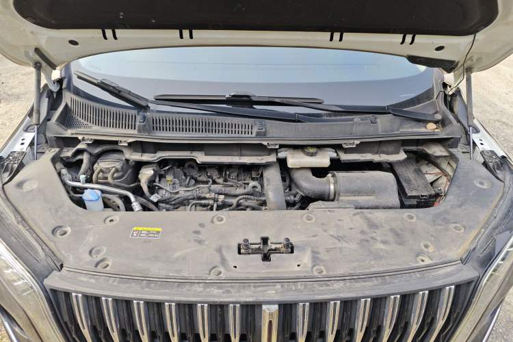 Used Hongqi HQ9 2023 2.0T Smart Connect Flagship Edition Engine Bay
