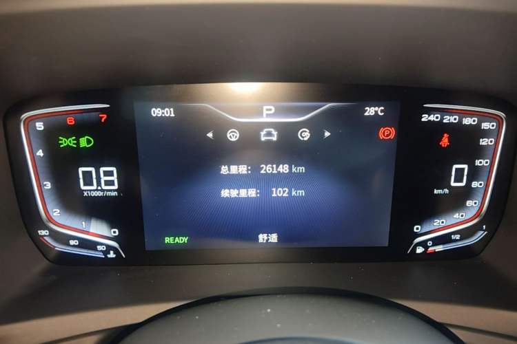 Used Hongqi HQ9 2023 2.0T Smart Connect Flagship Edition Instrument Cluster