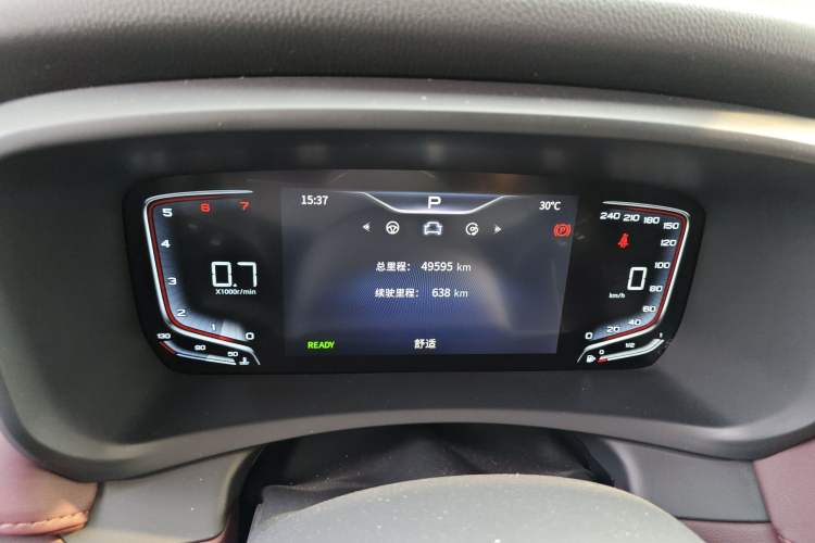 Used Hongqi HQ9 2023 2.0T Smart Connect Flagship Edition Instrument Cluster