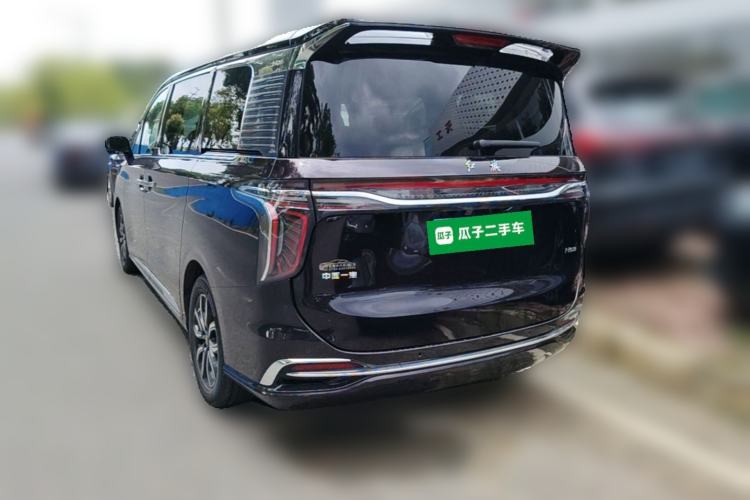 Used Hongqi HQ9 2023 2.0T Smart Connect Flagship Edition Rear Left 45 Deg