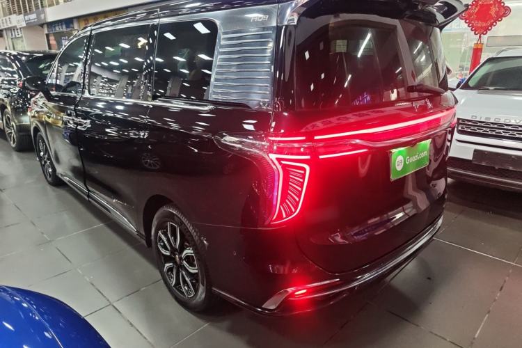 Used Hongqi HQ9 2023 2.0T Smart Connect Flagship Edition Rear Left 45 Deg