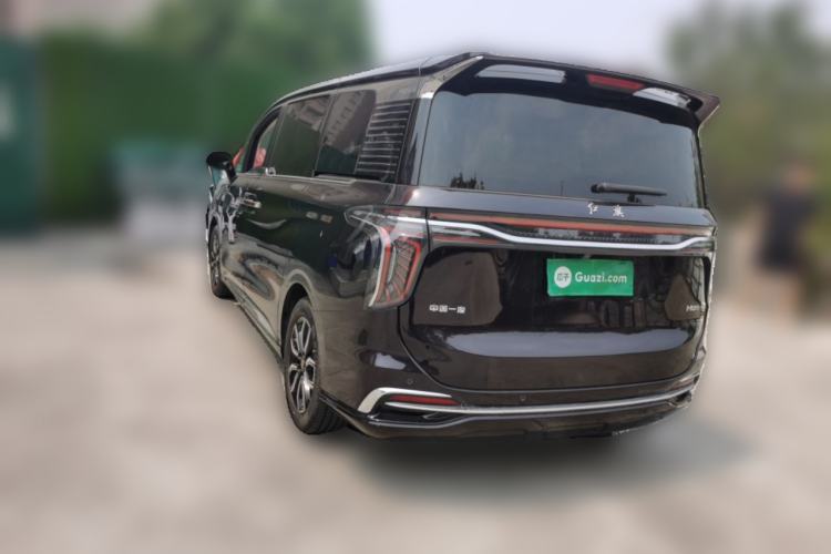 Used Hongqi HQ9 2023 2.0T Smart Connect Flagship Edition Rear Left 45 Deg