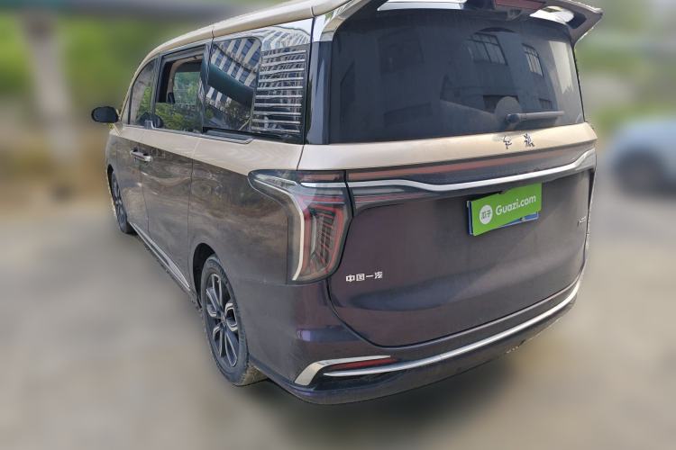 Used Hongqi HQ9 2023 2.0T Smart Connect Flagship Edition Rear Left 45 Deg