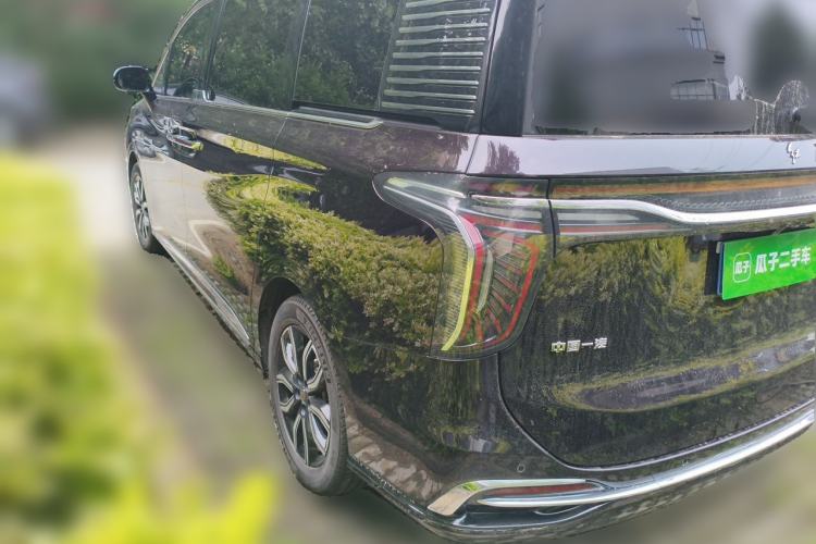 Used Hongqi HQ9 2023 2.0T Smart Connect Flagship Edition Rear Left 45 Deg