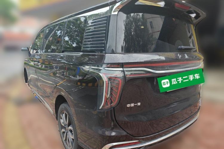 Used Hongqi HQ9 2023 2.0T Smart Connect Flagship Edition Rear Left 45 Deg