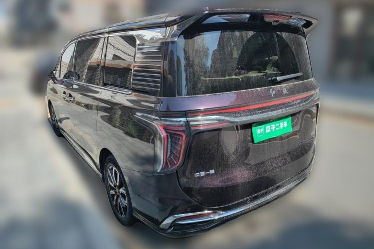 Used Hongqi HQ9 2023 2.0T Smart Connect Flagship Edition Rear Left 45 Deg