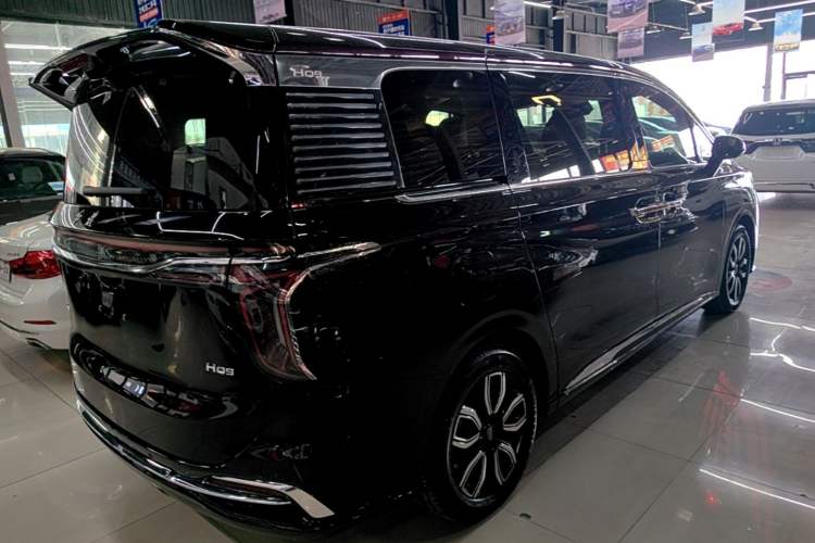 Used Hongqi HQ9 2023 2.0T Smart Connect Flagship Edition Rear Right 45 Deg