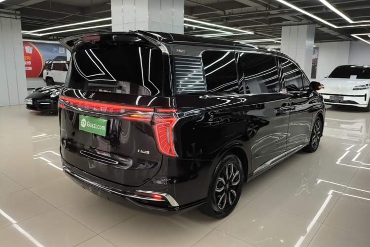 Used Hongqi HQ9 2023 2.0T Smart Connect Flagship Edition Rear Right 45 Deg