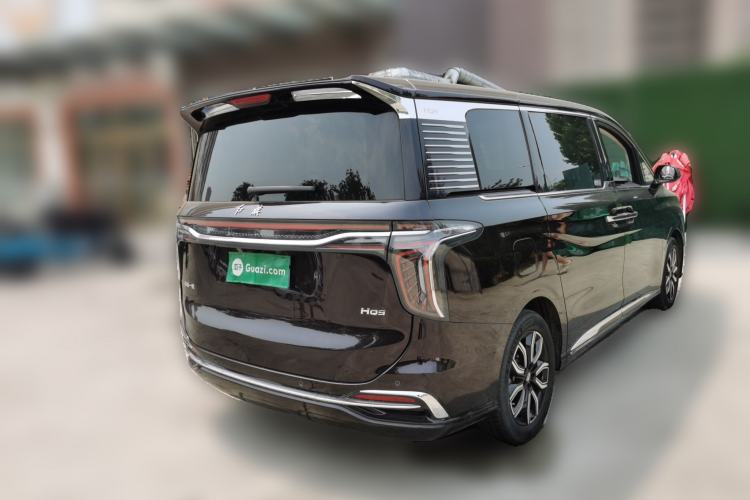Used Hongqi HQ9 2023 2.0T Smart Connect Flagship Edition Rear Right 45 Deg