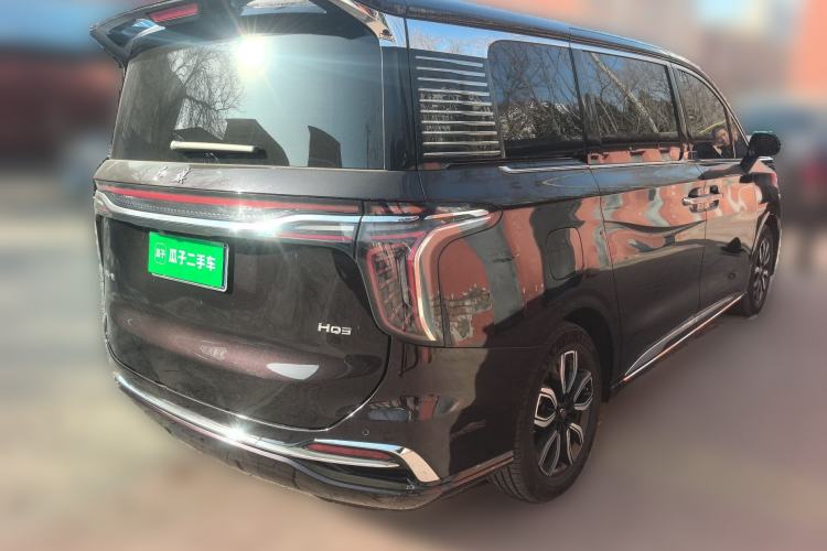 Used Hongqi HQ9 2023 2.0T Smart Connect Flagship Edition Rear Right 45 Deg