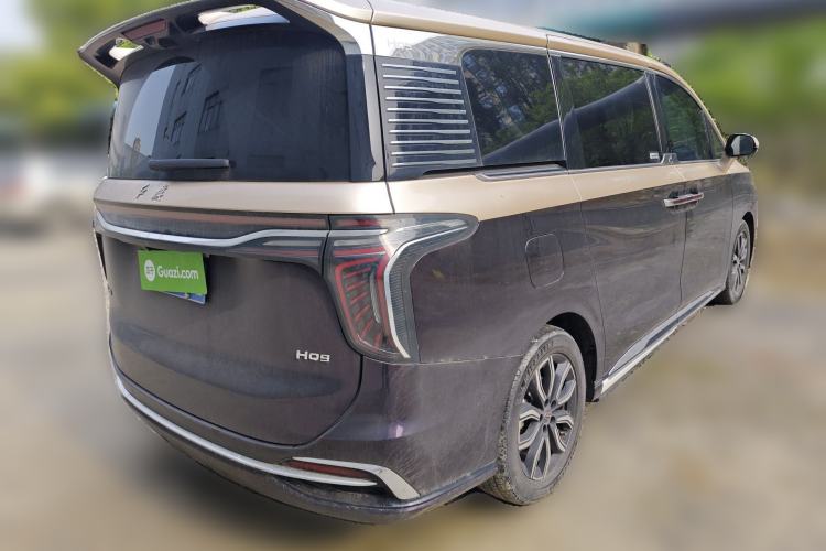 Used Hongqi HQ9 2023 2.0T Smart Connect Flagship Edition Rear Right 45 Deg