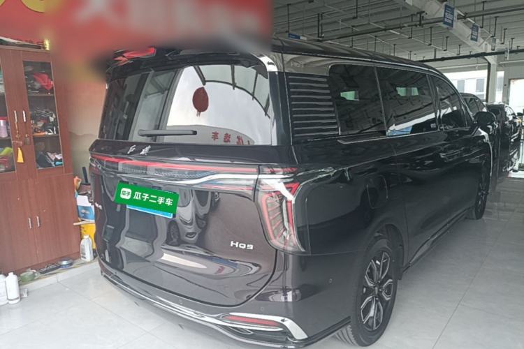 Used Hongqi HQ9 2023 2.0T Smart Connect Flagship Edition Rear Right 45 Deg