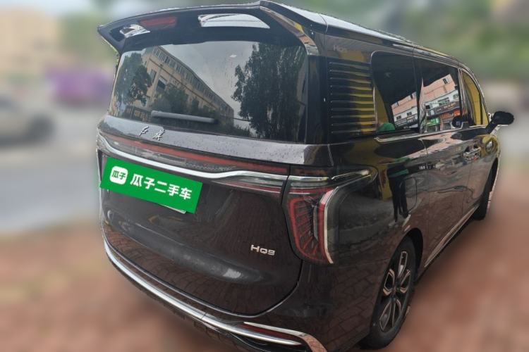 Used Hongqi HQ9 2023 2.0T Smart Connect Flagship Edition Rear Right 45 Deg