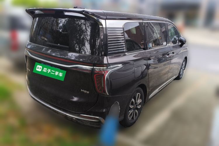 Used Hongqi HQ9 2023 2.0T Smart Connect Flagship Edition Rear Right 45 Deg