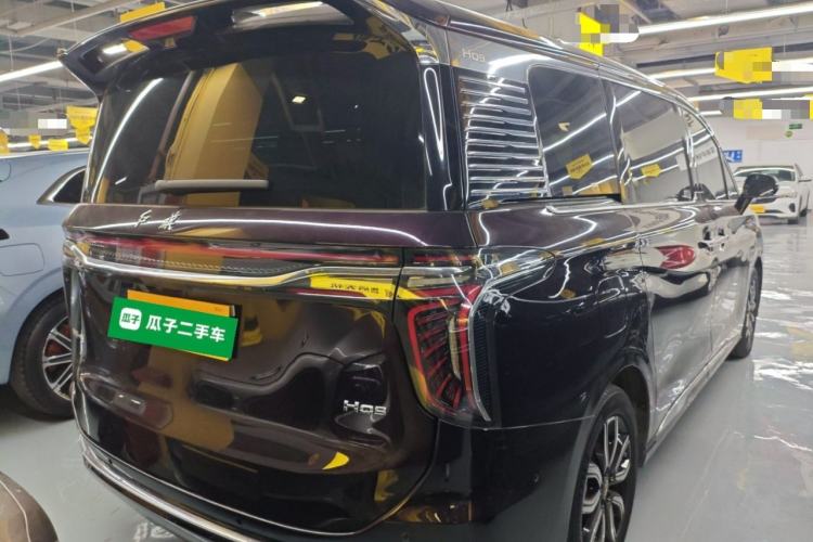 Used Hongqi HQ9 2023 2.0T Smart Connect Flagship Edition Rear Right 45 Deg