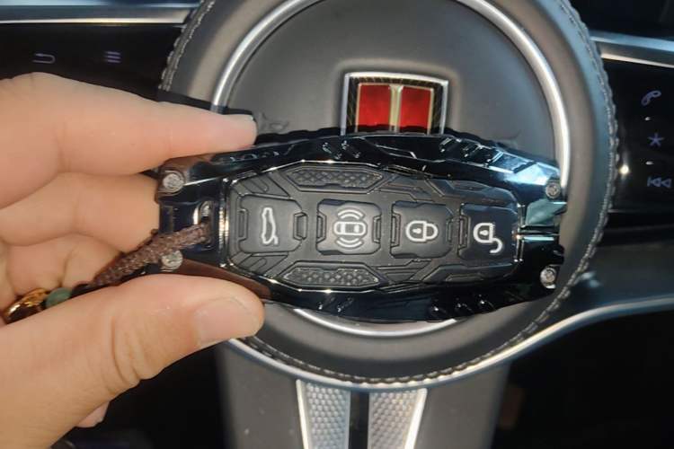 Used Hongqi HQ9 2023 2.0T Smart Connect Flagship Edition Vehicle Key