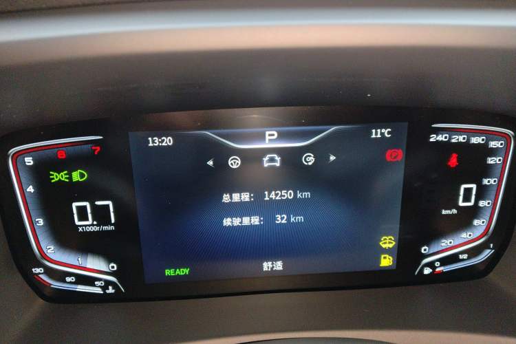 Used Hongqi HQ9 2023 2.0T Smart Connect Flagship Edition Instrument Cluster