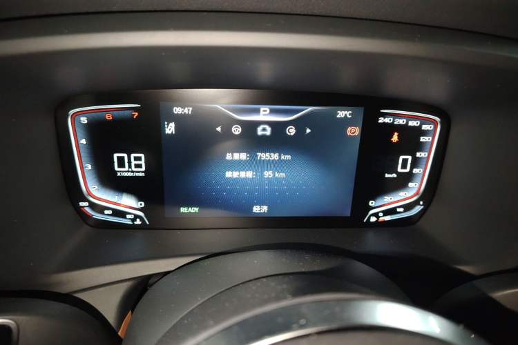 Used Hongqi HQ9 2023 2.0T Smart Connect Flagship Edition Instrument Cluster