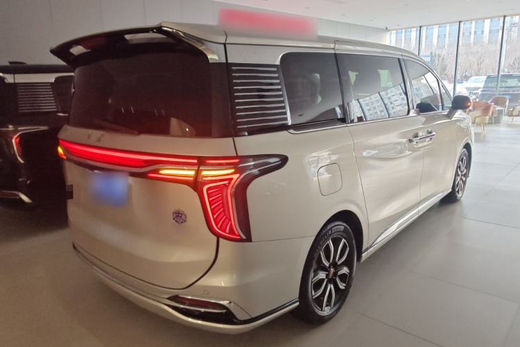 Used Hongqi HQ9 2023 2.0T Smart Connect Flagship Edition Rear Right 45 Deg