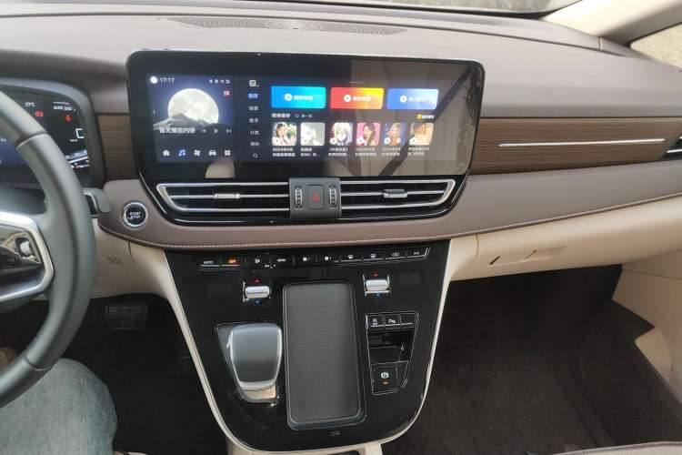 Used Hongqi HQ9 2024 2.0T Business Edition Audio And AC Panel