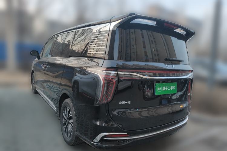 Used Hongqi HQ9 2024 2.0T Business Edition Rear Left 45 Deg