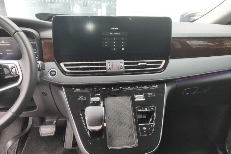 Used Hongqi HQ9 2024 2.0T Luxury Edition Audio And AC Panel