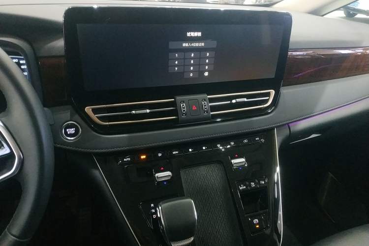 Used Hongqi HQ9 2024 2.0T Luxury Edition Audio And AC Panel