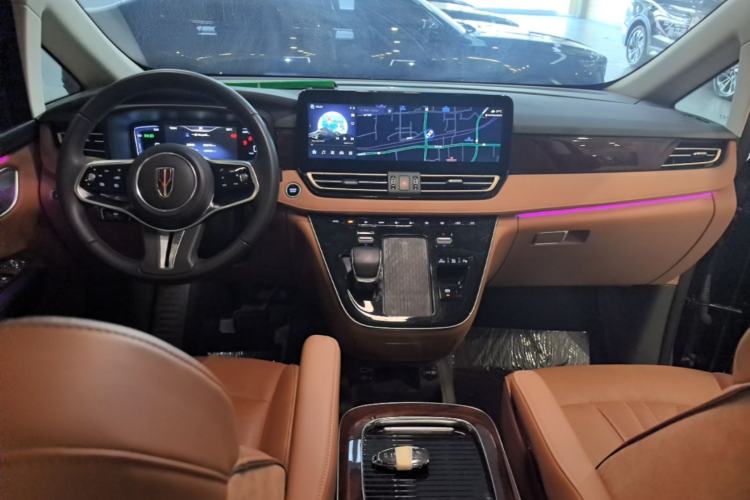 Used Hongqi HQ9 PHEV 2024 2.0T Four-Wheel Drive Flagship Edition Center Console