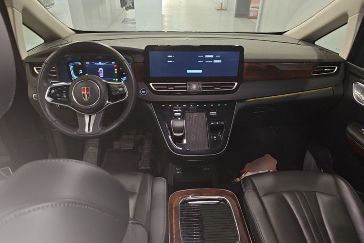 Used Hongqi HQ9 PHEV 2024 2.0T Four-Wheel Drive Luxury Edition Center Console