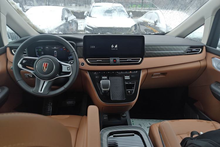 Used Hongqi HQ9 PHEV 2024 2.0T Four-Wheel Drive Business Edition Center Console