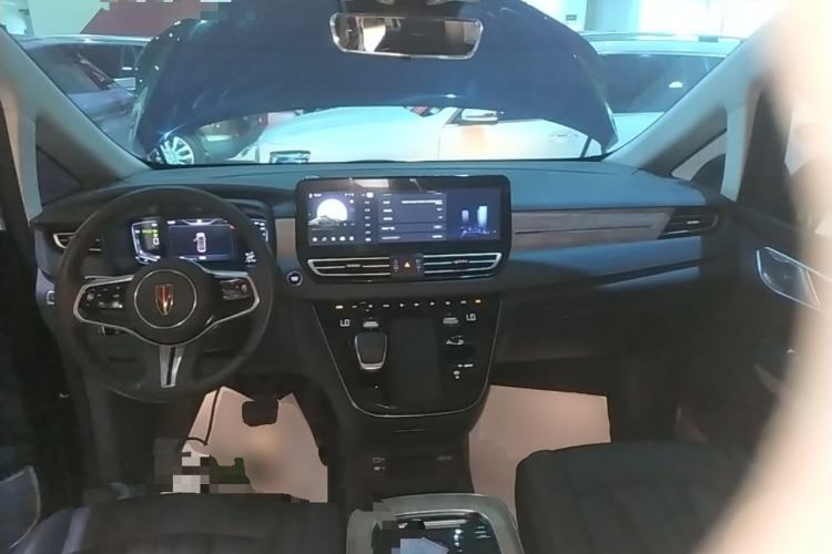 Used Hongqi HQ9 PHEV 2024 2.0T Four-Wheel Drive Business Edition Center Console
