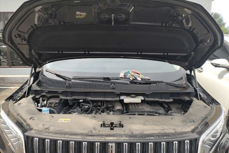 Used Hongqi HQ9 PHEV 2024 2.0T Four-Wheel Drive Business Edition Engine Bay