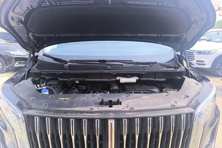 Used Hongqi HQ9 PHEV 2024 2.0T Four-Wheel Drive Business Edition Engine Bay