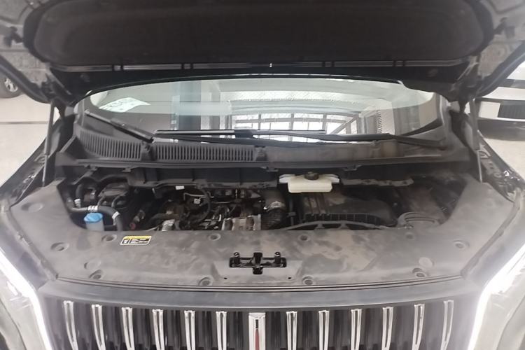 Used Hongqi HQ9 PHEV 2024 2.0T Four-Wheel Drive Business Edition Engine Bay