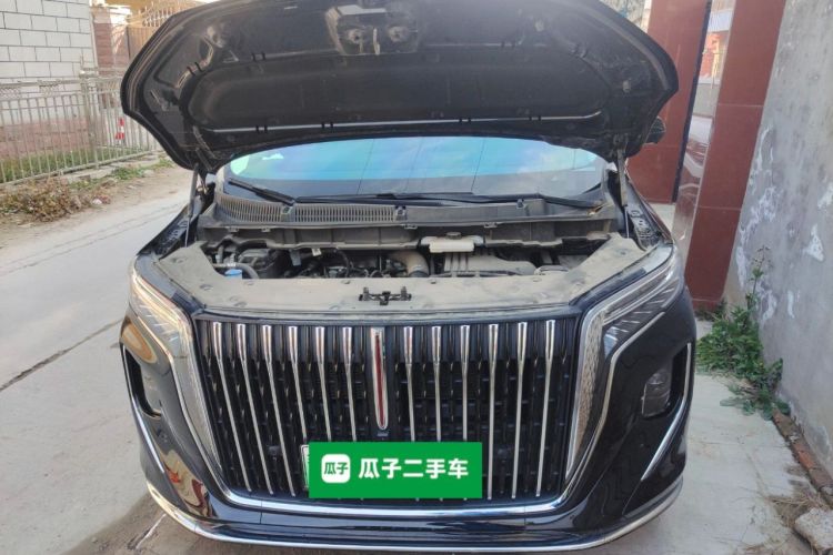 Used Hongqi HQ9 PHEV 2024 2.0T Four-Wheel Drive Luxury Edition Engine Bay