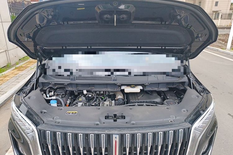 Used Hongqi HQ9 PHEV 2024 2.0T Four-Wheel Drive Business Edition Engine Bay