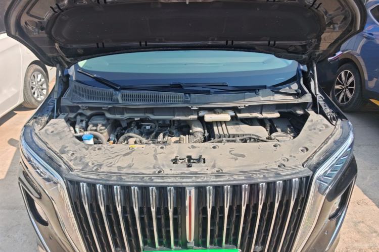 Used Hongqi HQ9 PHEV 2024 2.0T Four-Wheel Drive Business Edition Engine Bay