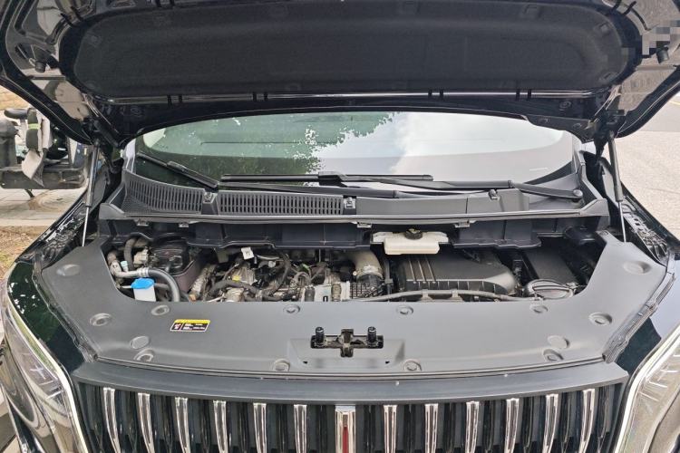 Used Hongqi HQ9 PHEV 2024 2.0T Four-Wheel Drive Business Edition Engine Bay