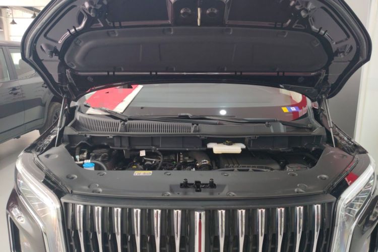 Used Hongqi HQ9 PHEV 2024 2.0T Four-Wheel Drive Luxury Edition Engine Bay