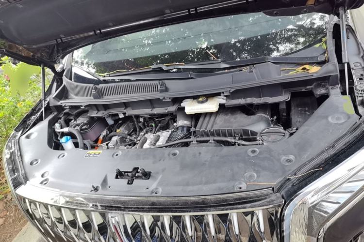 Used Hongqi HQ9 PHEV 2024 2.0T Four-Wheel Drive Luxury Edition Engine Bay