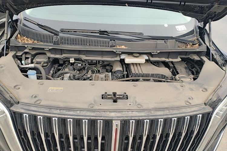 Used Hongqi HQ9 PHEV 2024 2.0T Four-Wheel Drive Business Edition Engine Bay