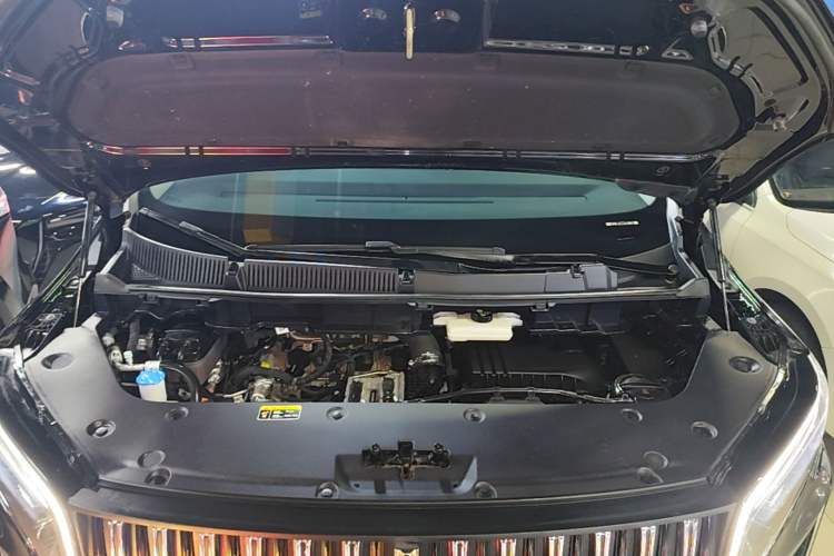 Used Hongqi HQ9 PHEV 2024 2.0T Four-Wheel Drive Business Edition Engine Bay