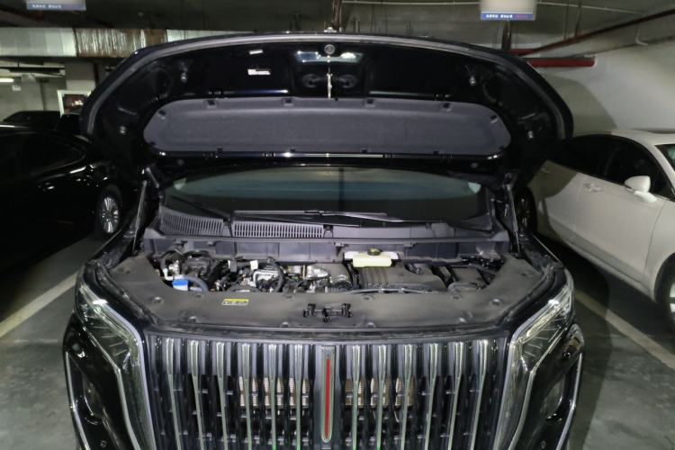 Used Hongqi HQ9 PHEV 2024 2.0T Four-Wheel Drive Business Edition Engine Bay