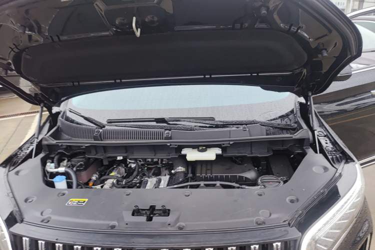 Used Hongqi HQ9 PHEV 2024 2.0T Four-Wheel Drive Business Edition Engine Bay