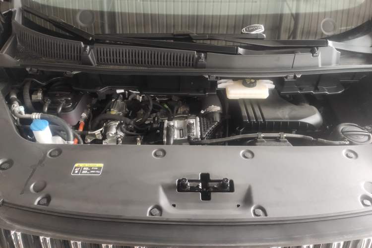 Used Hongqi HQ9 PHEV 2024 2.0T Four-Wheel Drive Business Edition Engine Bay