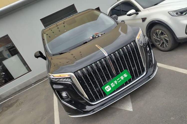 Used Hongqi HQ9 PHEV 2024 2.0T Four-Wheel Drive Business Edition Front Right 45 Deg