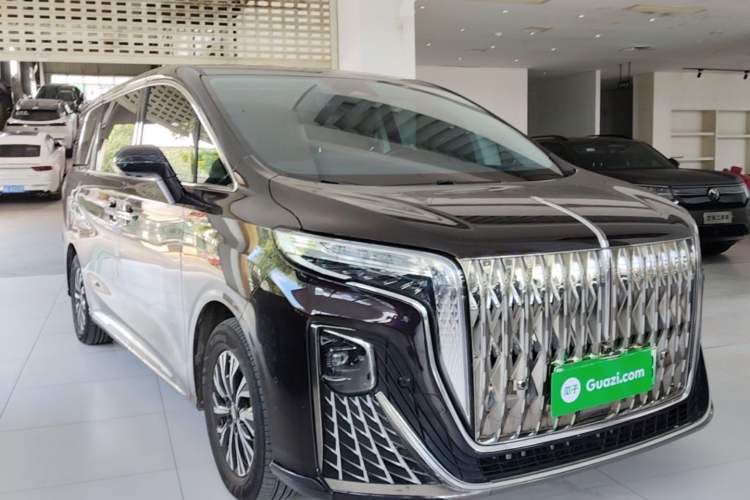 Used Hongqi HQ9 PHEV 2024 2.0T Four-Wheel Drive Luxury Edition Front Right 45 Deg